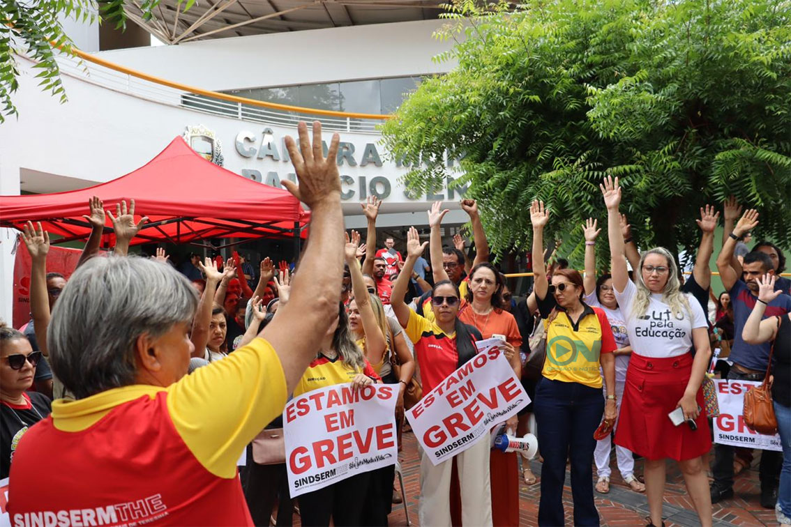 Professores farão manifestação para pressionar Prefeito Dr. Pessoa a sancionar reajuste de 20%